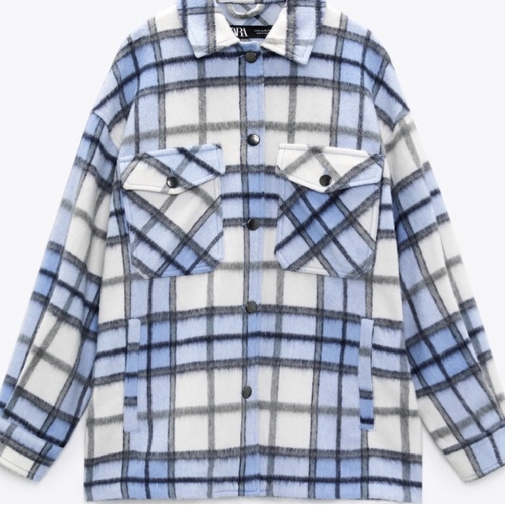 Zara Flannel Shacket